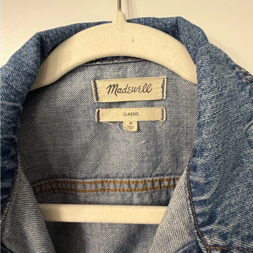 Madewell the Jean jacket in Pinter wash size medium - Picture 3 of 8